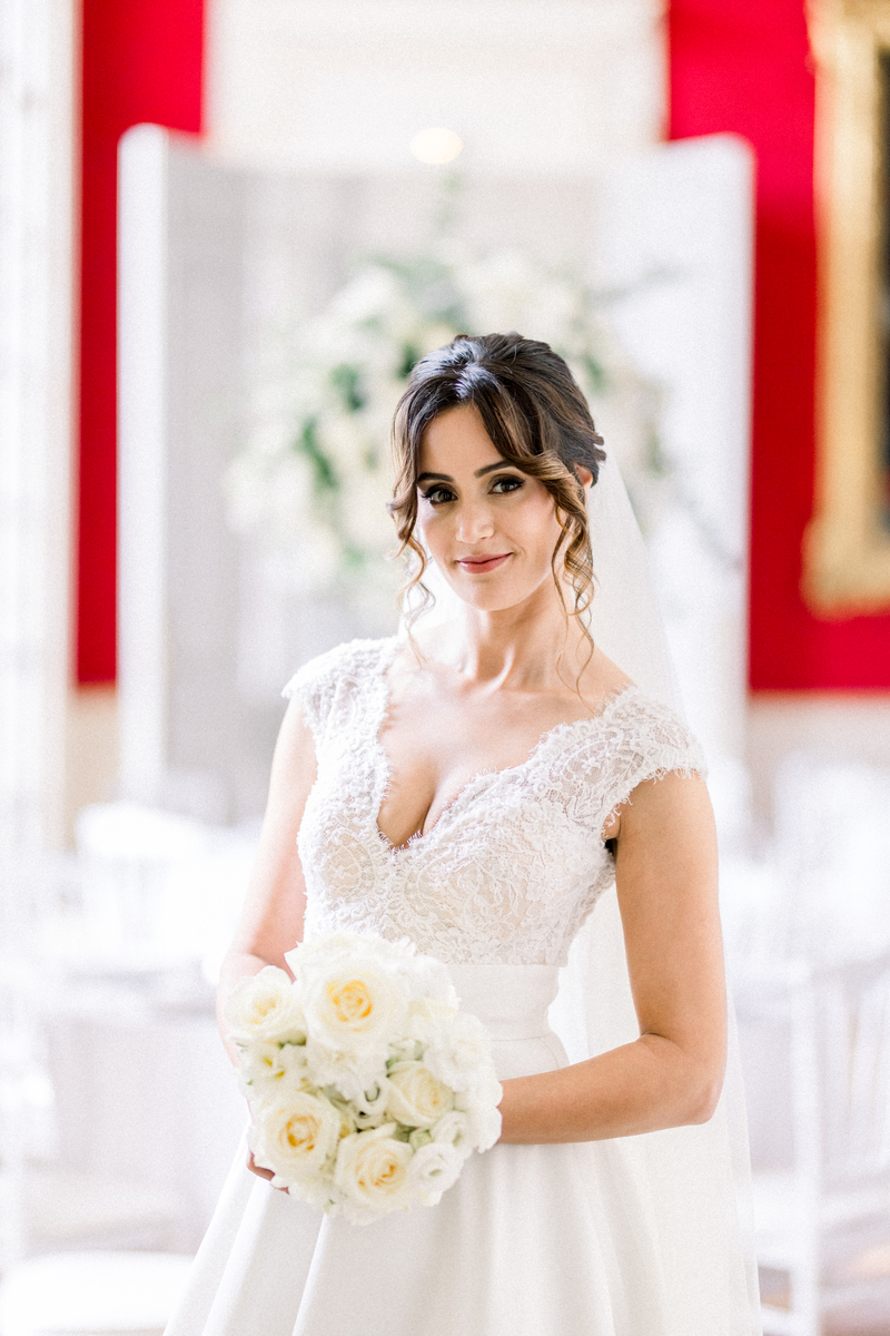 wedding at french chateau beauty artist paris