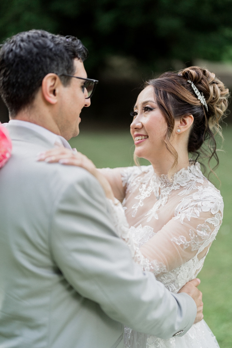 chignon mariée sophistiqué