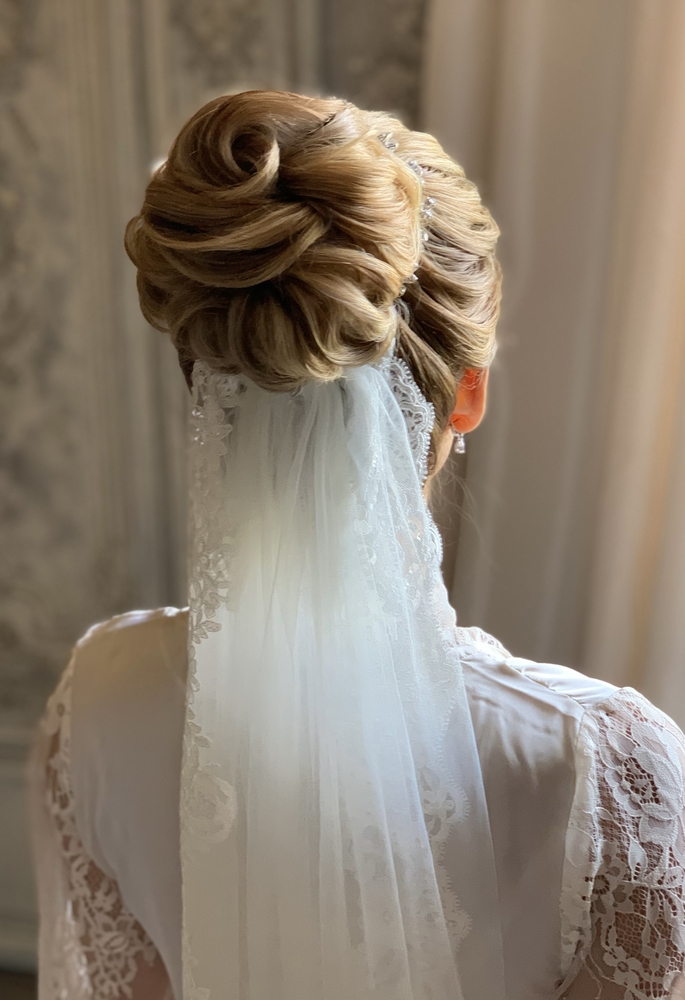 chignon mariage sophistiqué