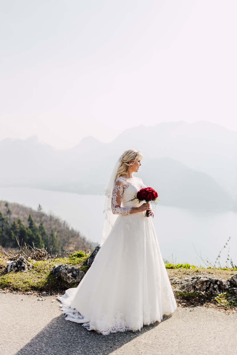 Mariage à Annecy, maquillage et coiffure professionnelle pour un mariage